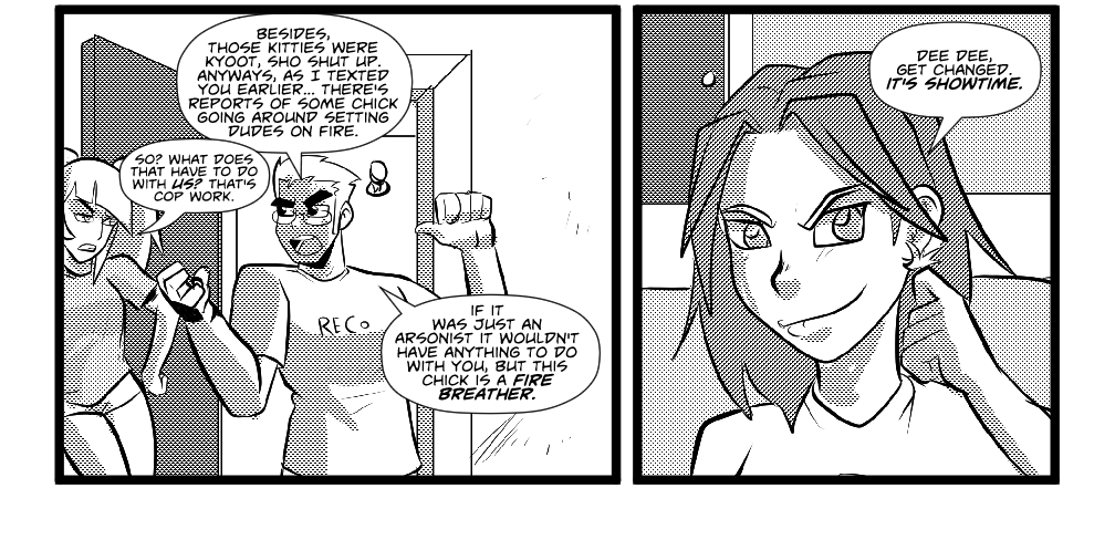 Mega Maiden - Episode 5, Page 3: 05 Let it Burn!