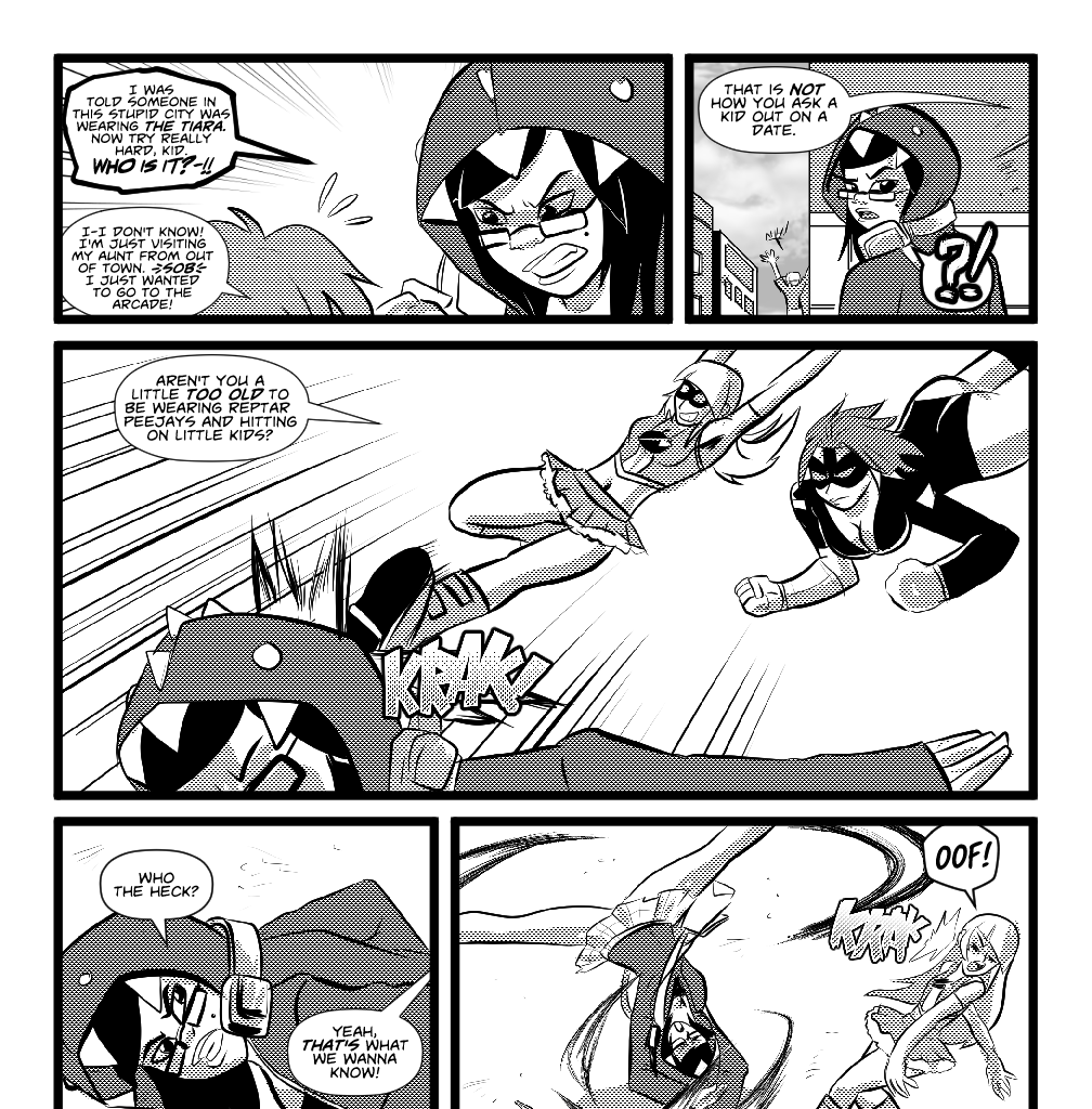 Mega Maiden - Episode 5, Page 4: 05 Let it Burn!