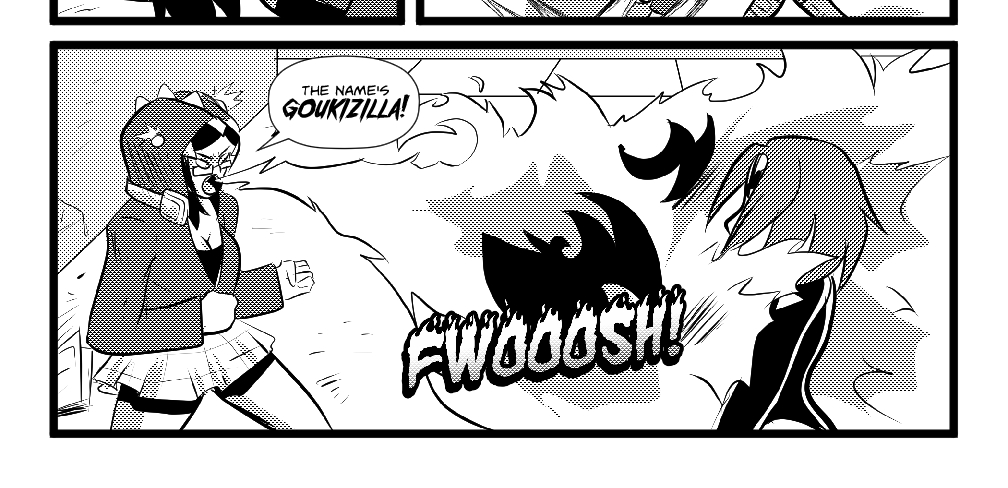 Mega Maiden - Episode 5, Page 4: 05 Let it Burn!