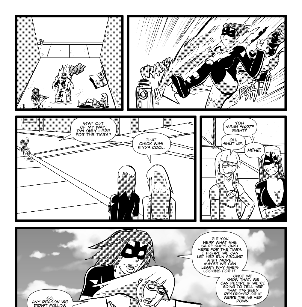Mega Maiden - Episode 5, Page 5: 05 Let it Burn!