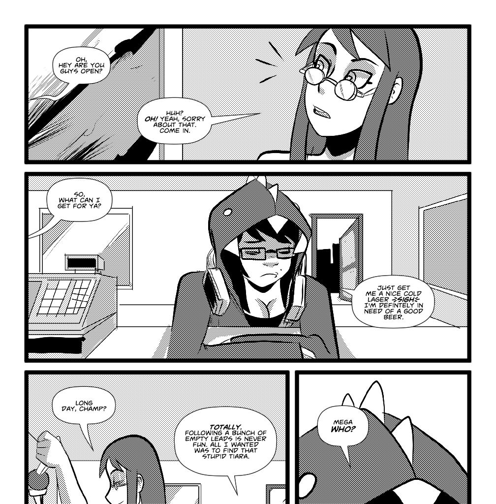 Mega Maiden - Episode 5, Page 8: 05 Let it Burn!