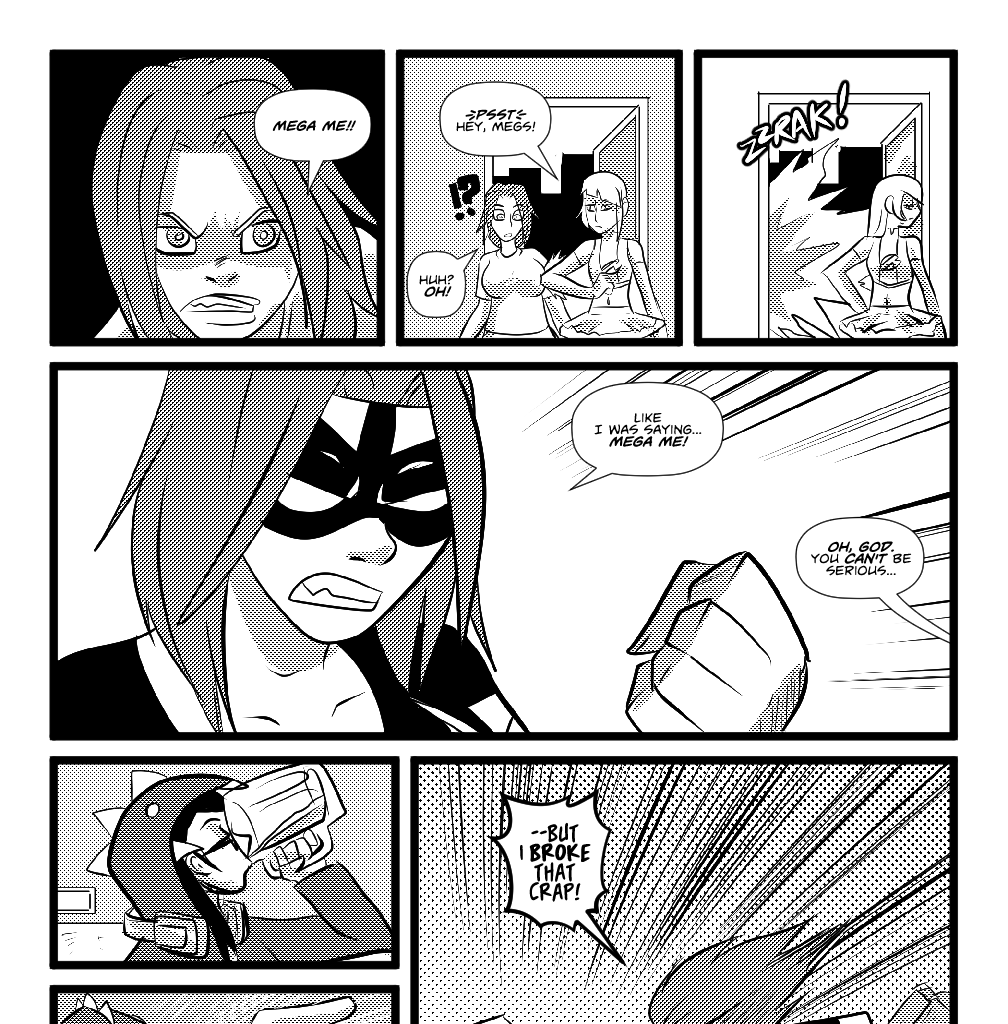 Mega Maiden - Episode 5, Page 9: 05 Let it Burn!