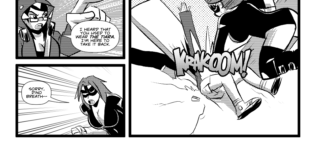 Mega Maiden - Episode 5, Page 9: 05 Let it Burn!