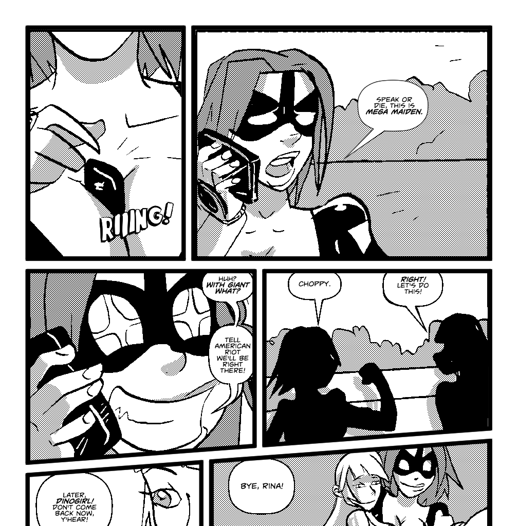 Mega Maiden - Episode 5, Page 20: 05 Let it Burn!