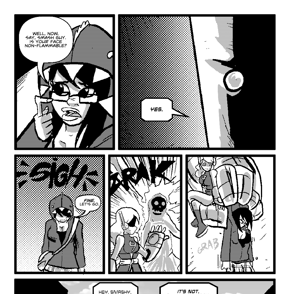 Mega Maiden - Episode 5, Page 22: 05 Let it Burn!