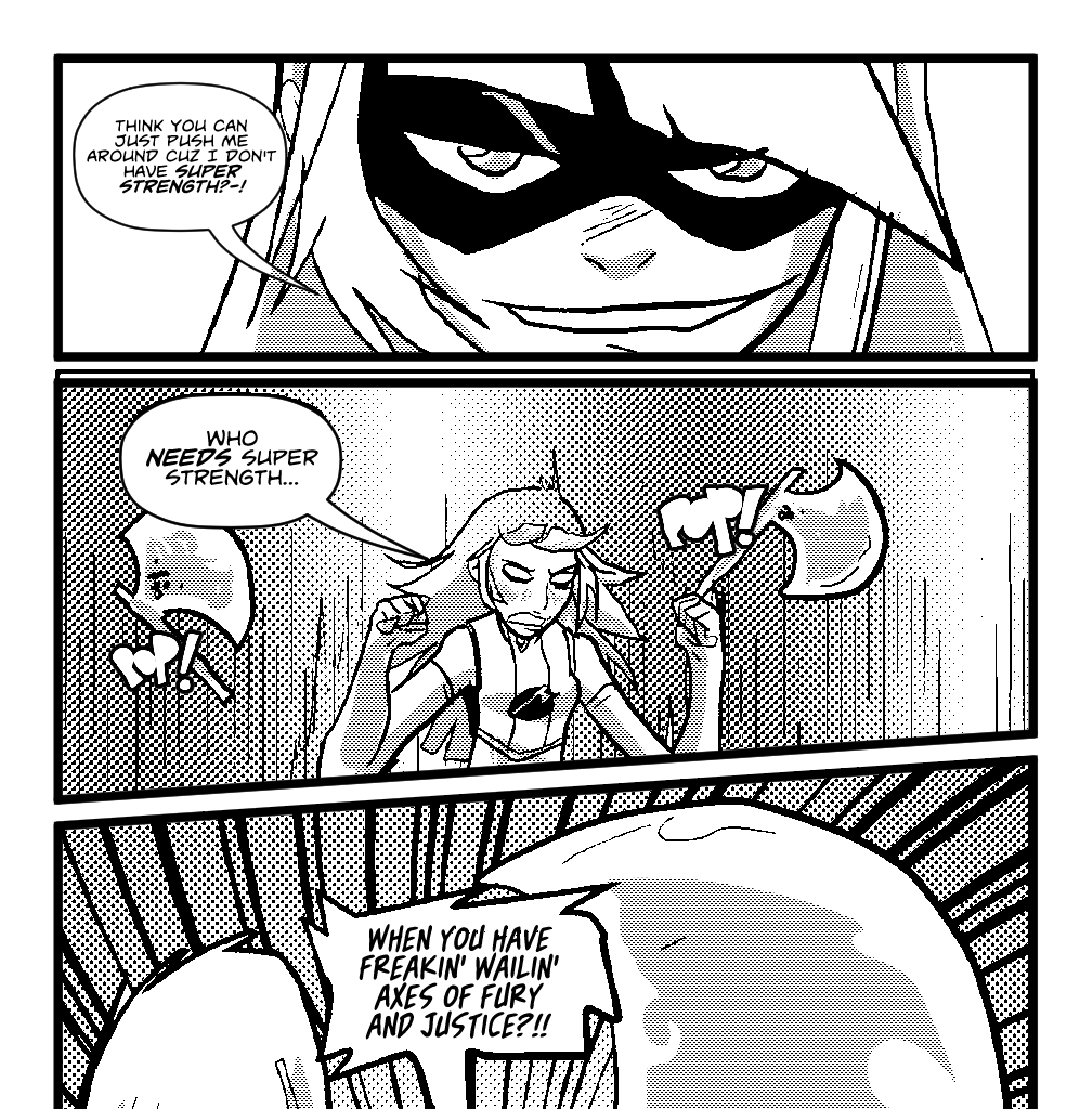 Mega Maiden - Episode 5, Page 23: 05 Let it Burn!