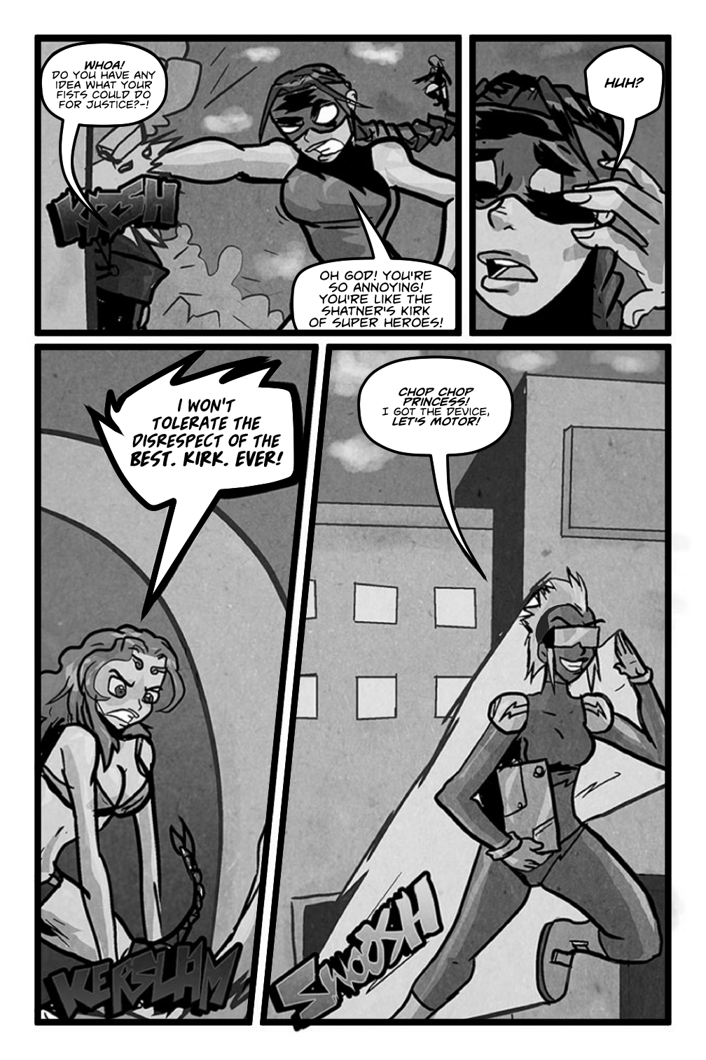 Mega Maiden - Episode 6, Page 8: 06 Learn to Stand