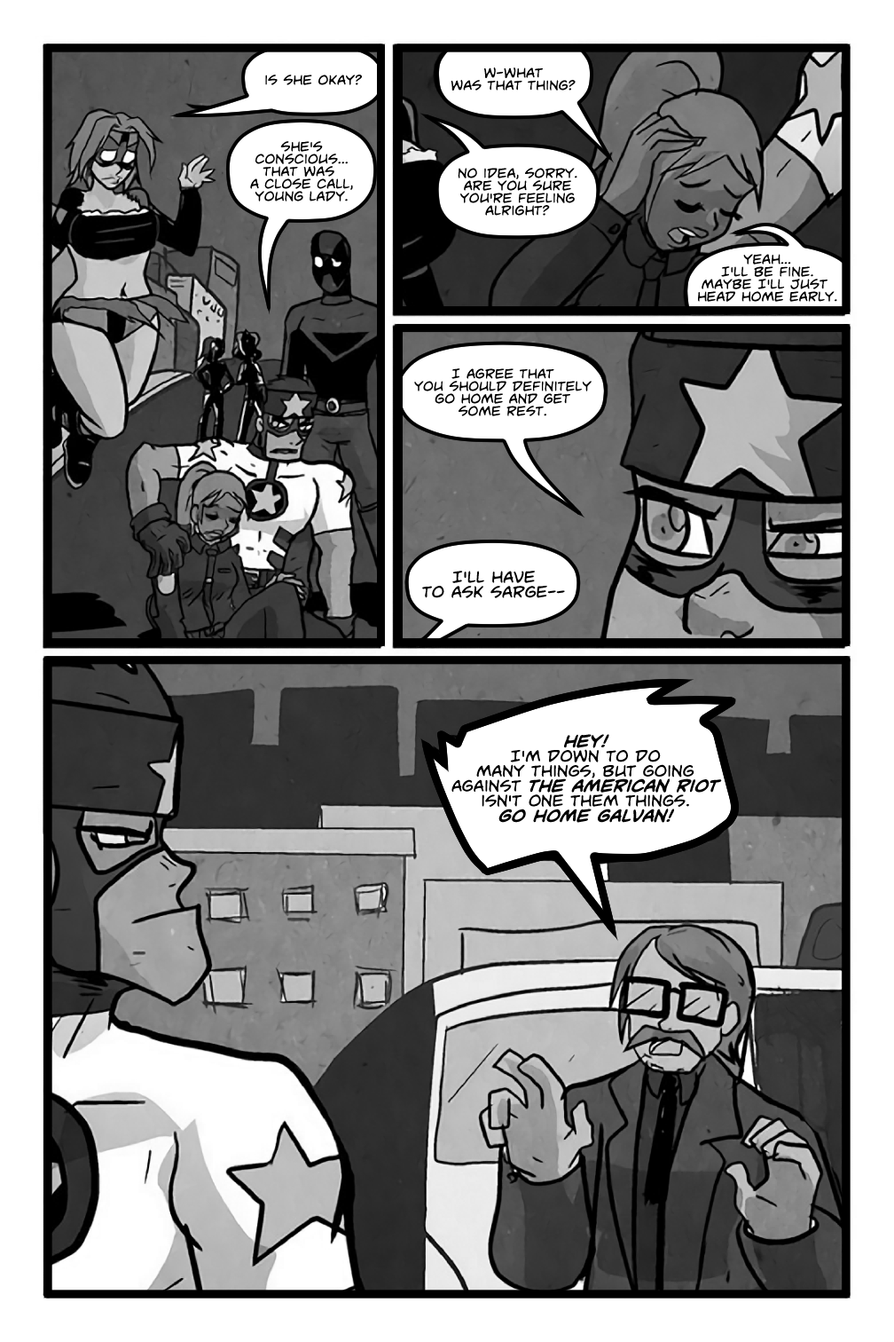 Mega Maiden - Episode 6, Page 11: 06 Learn to Stand