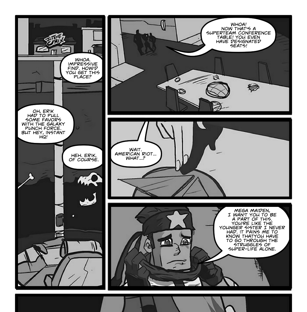Mega Maiden - Episode 6, Page 6: 06 Learn to Stand