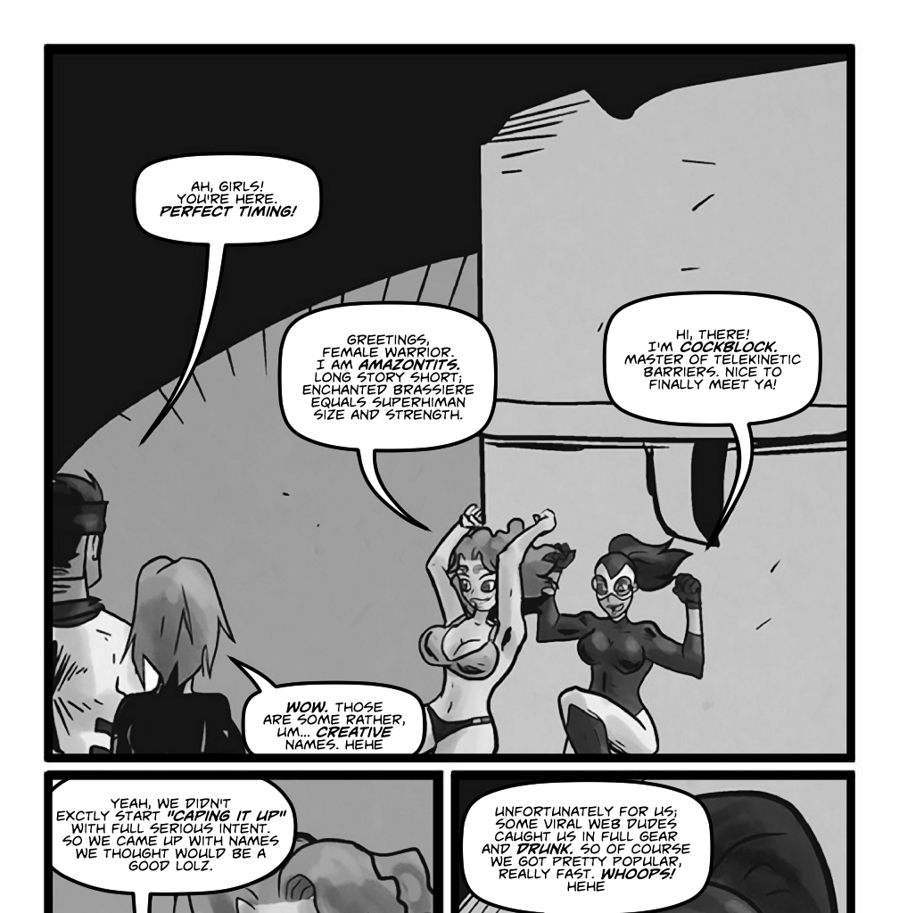 Mega Maiden - Episode 6, Page 9: 06 Learn to Stand