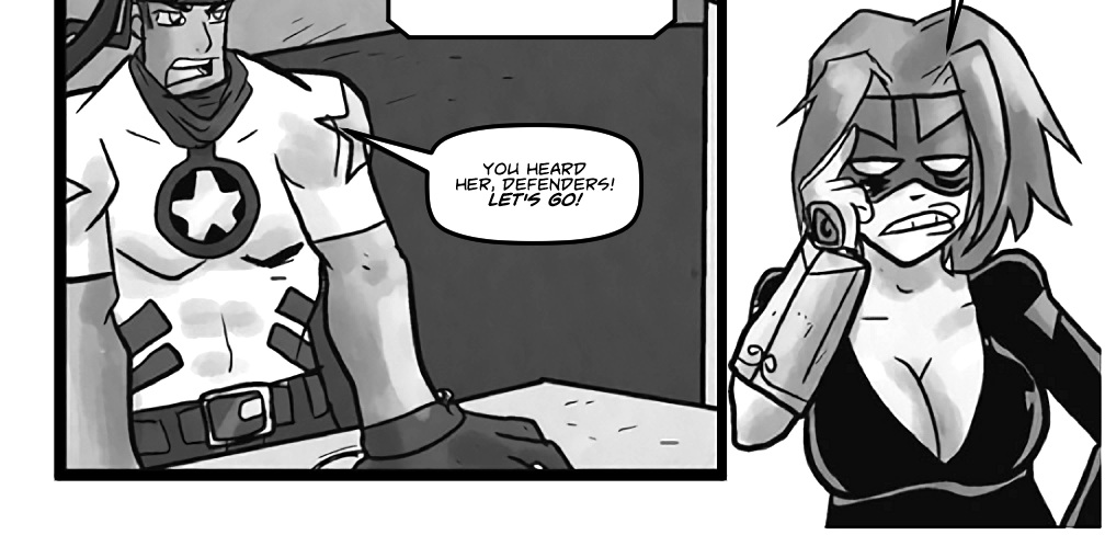 Mega Maiden - Episode 6, Page 12: 06 Learn to Stand