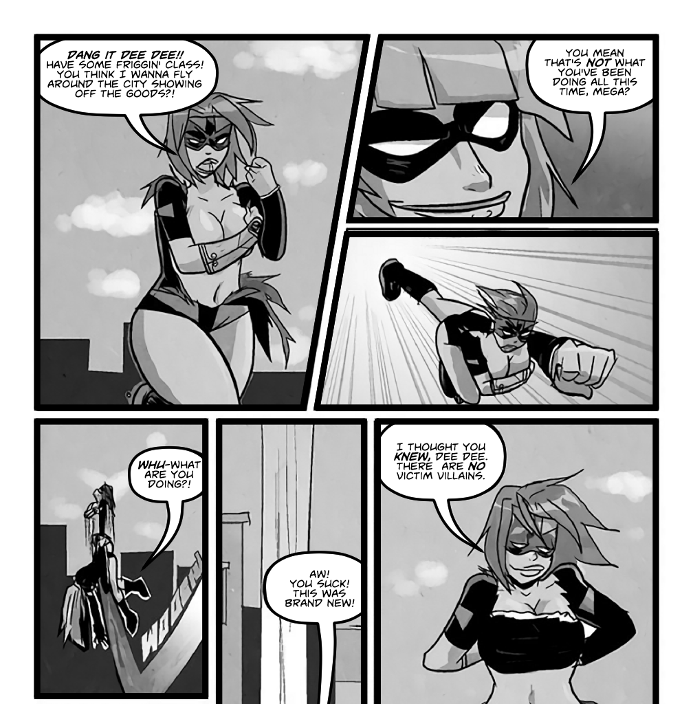 Mega Maiden - Episode 6, Page 18: 06 Learn to Stand