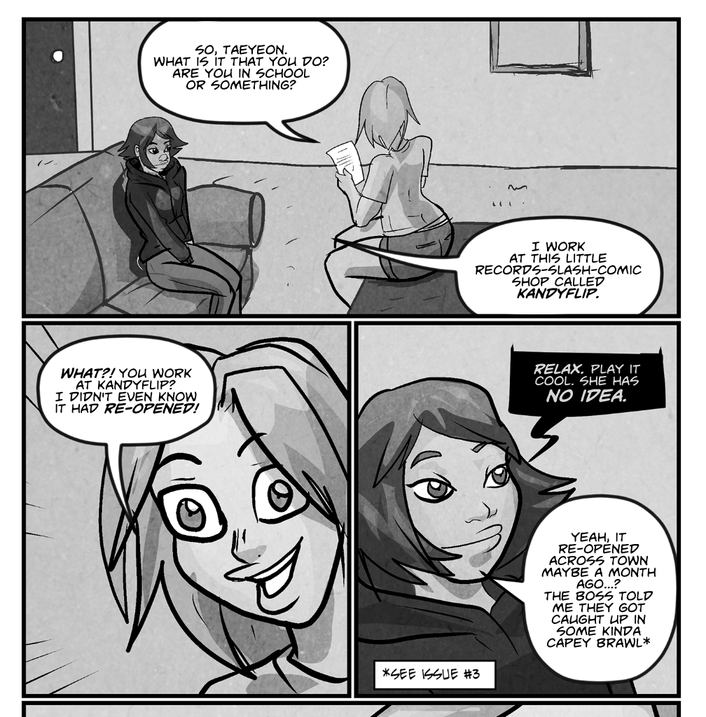 Mega Maiden - Episode 7, Page 3: 07 Goddess Stalking