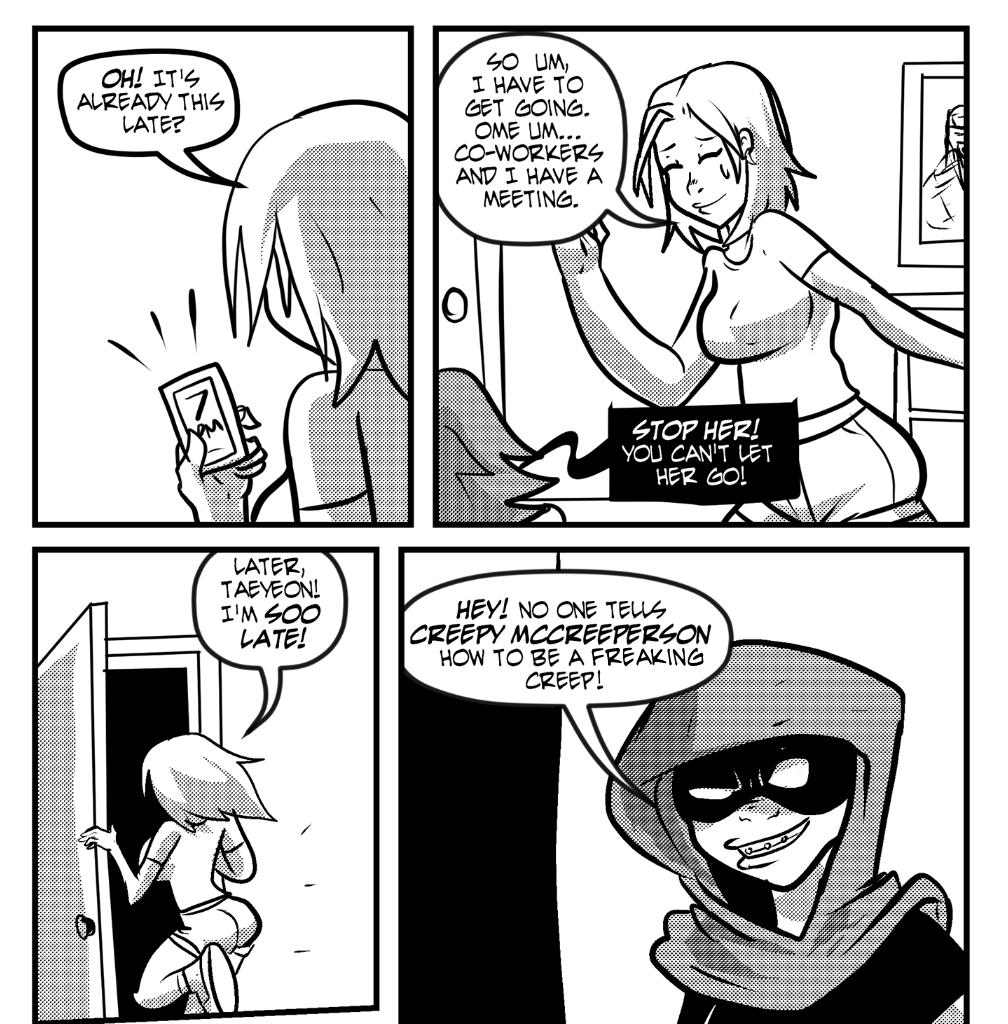 Mega Maiden - Episode 7, Page 5: 07 Goddess Stalking