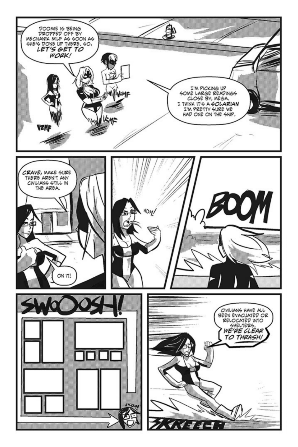 Mega Maiden - Episode 8, Page 8: 08 The Coming Storm