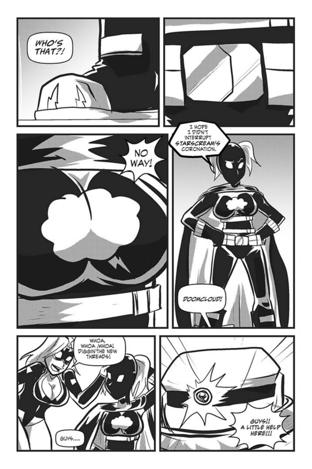 Mega Maiden - Episode 8, Page 17: 08 The Coming Storm