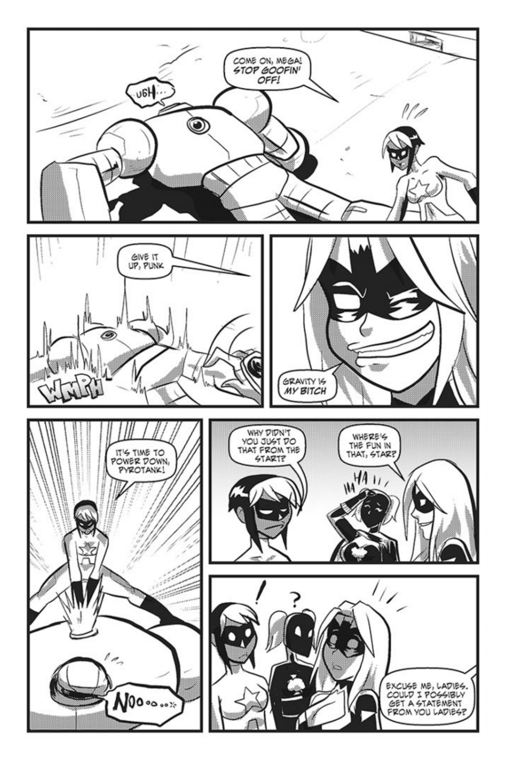 Mega Maiden - Episode 8, Page 18: 08 The Coming Storm