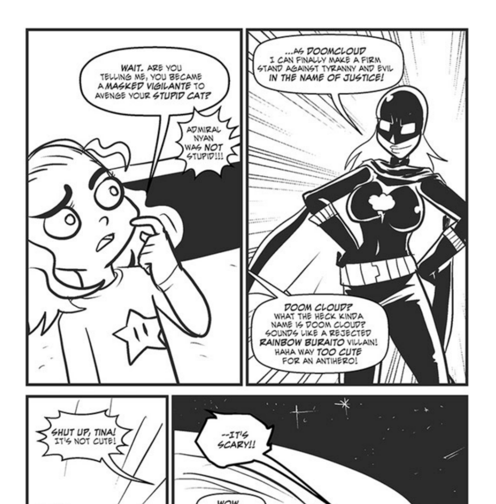 Mega Maiden - Episode 8, Page 4: 08 The Coming Storm