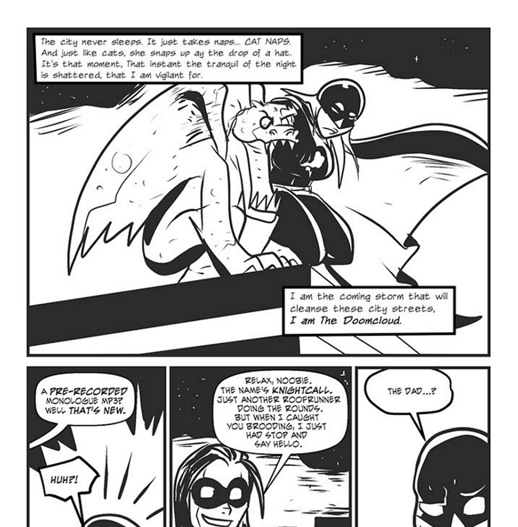 Mega Maiden - Episode 8, Page 5: 08 The Coming Storm