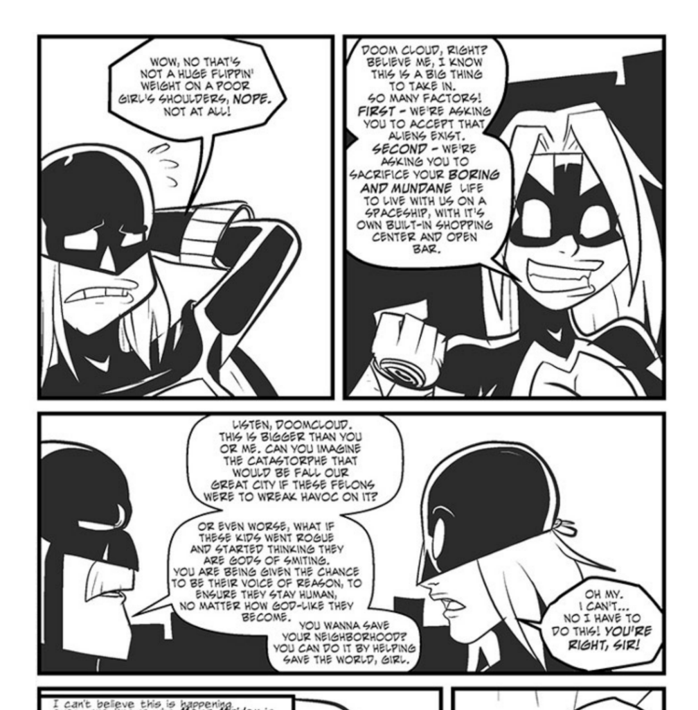 Mega Maiden - Episode 8, Page 16: 08 The Coming Storm