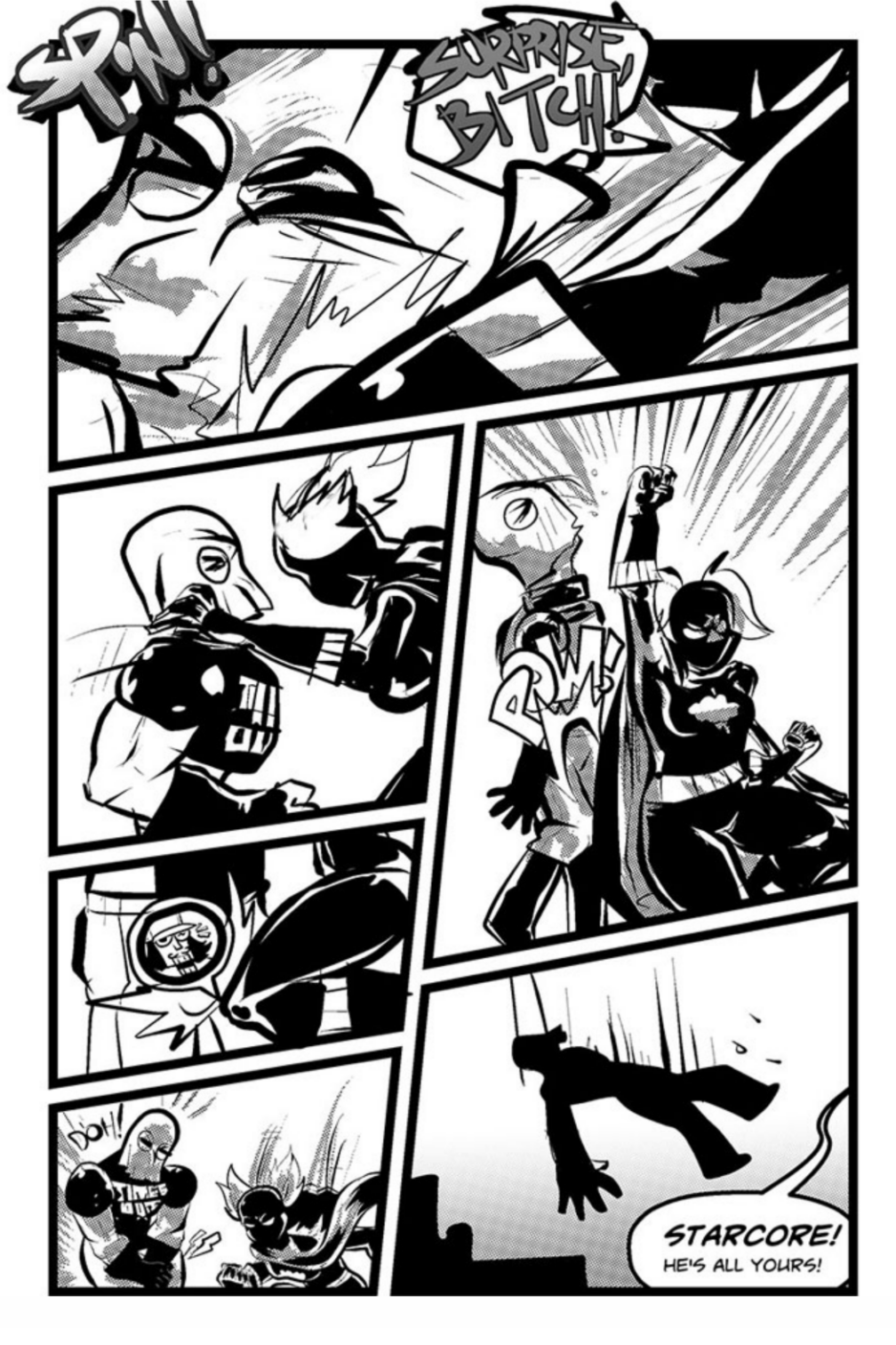 Mega Maiden - Episode 9, Page 9: 09 The Malicious Doctor Countdown