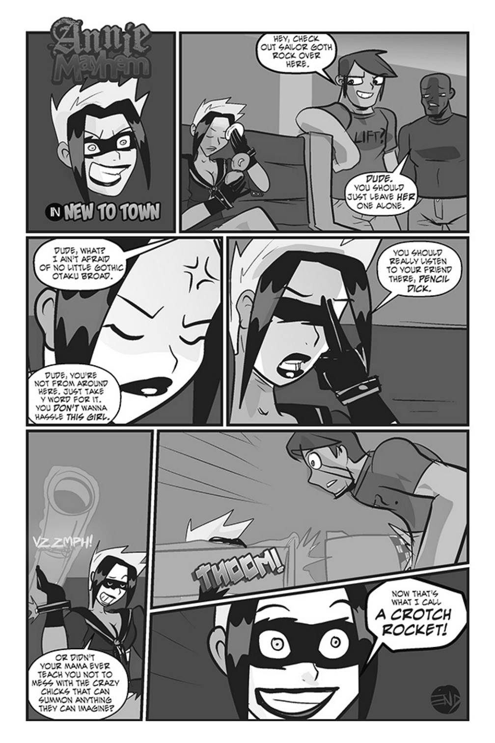 Mega Maiden - Episode 9, Page 15: 09 The Malicious Doctor Countdown