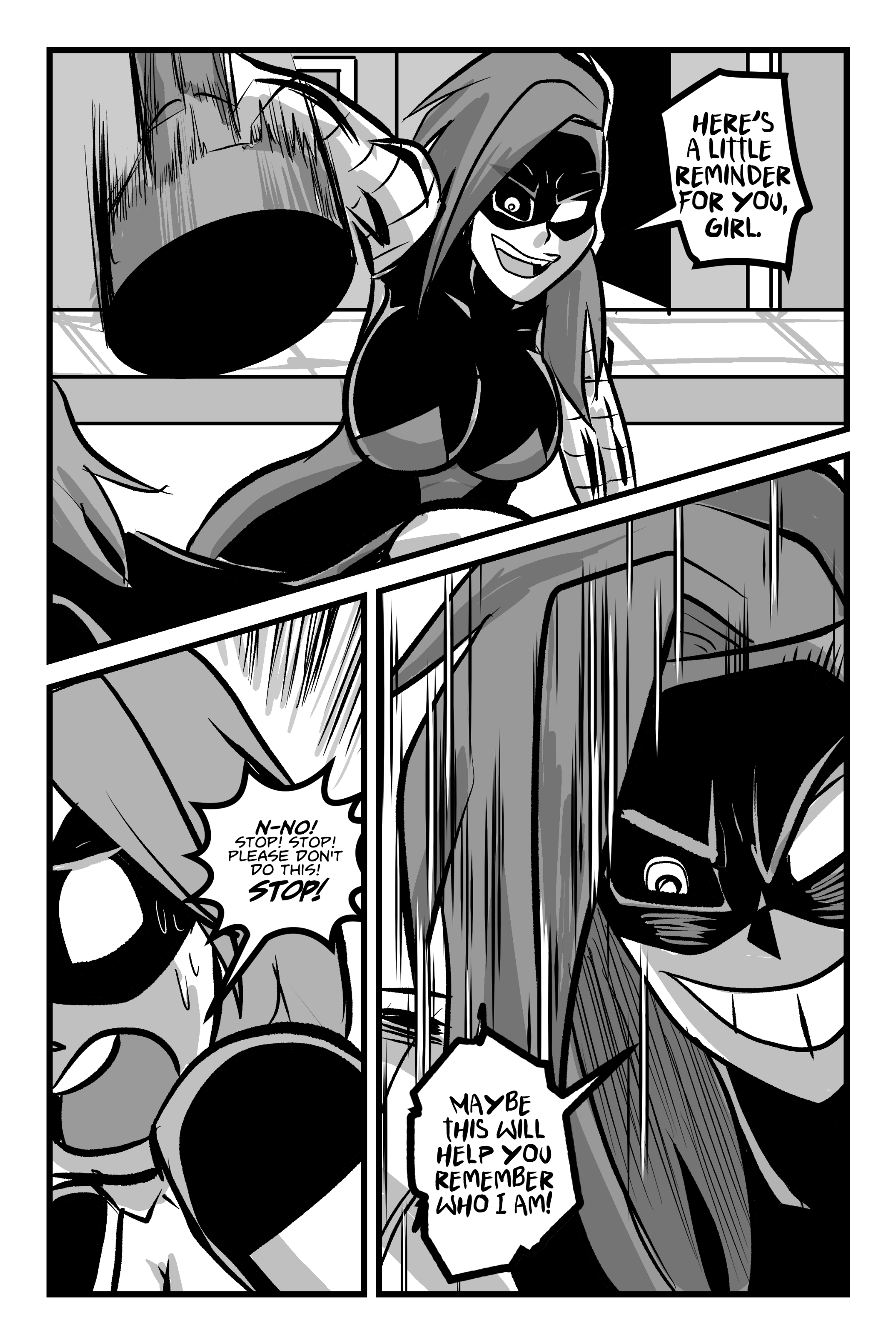 Mega Maiden - Episode 10, Page 4: 10 Nega Maiden