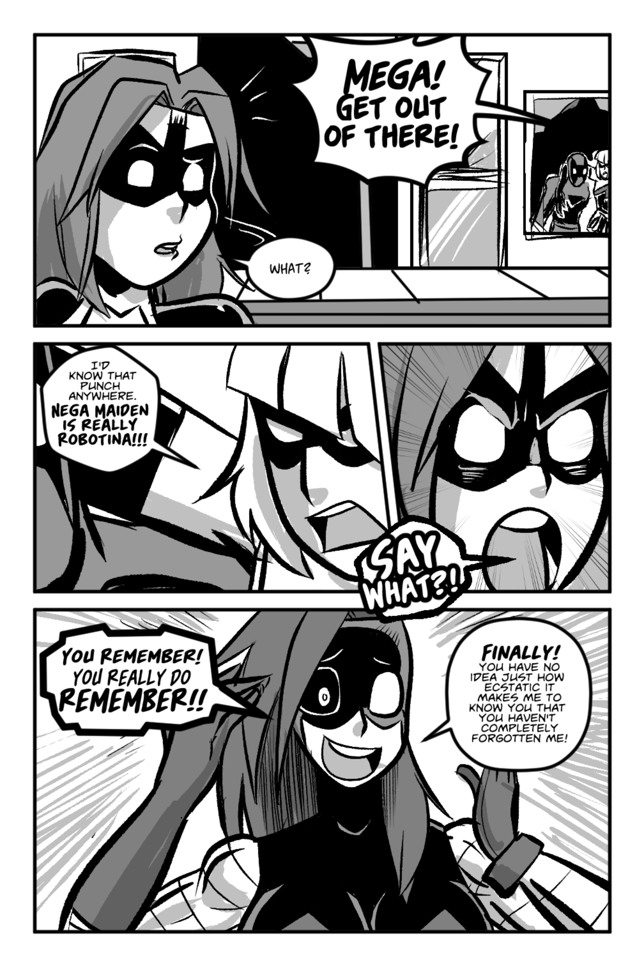 Mega Maiden - Episode 10, Page 12: 10 Nega Maiden