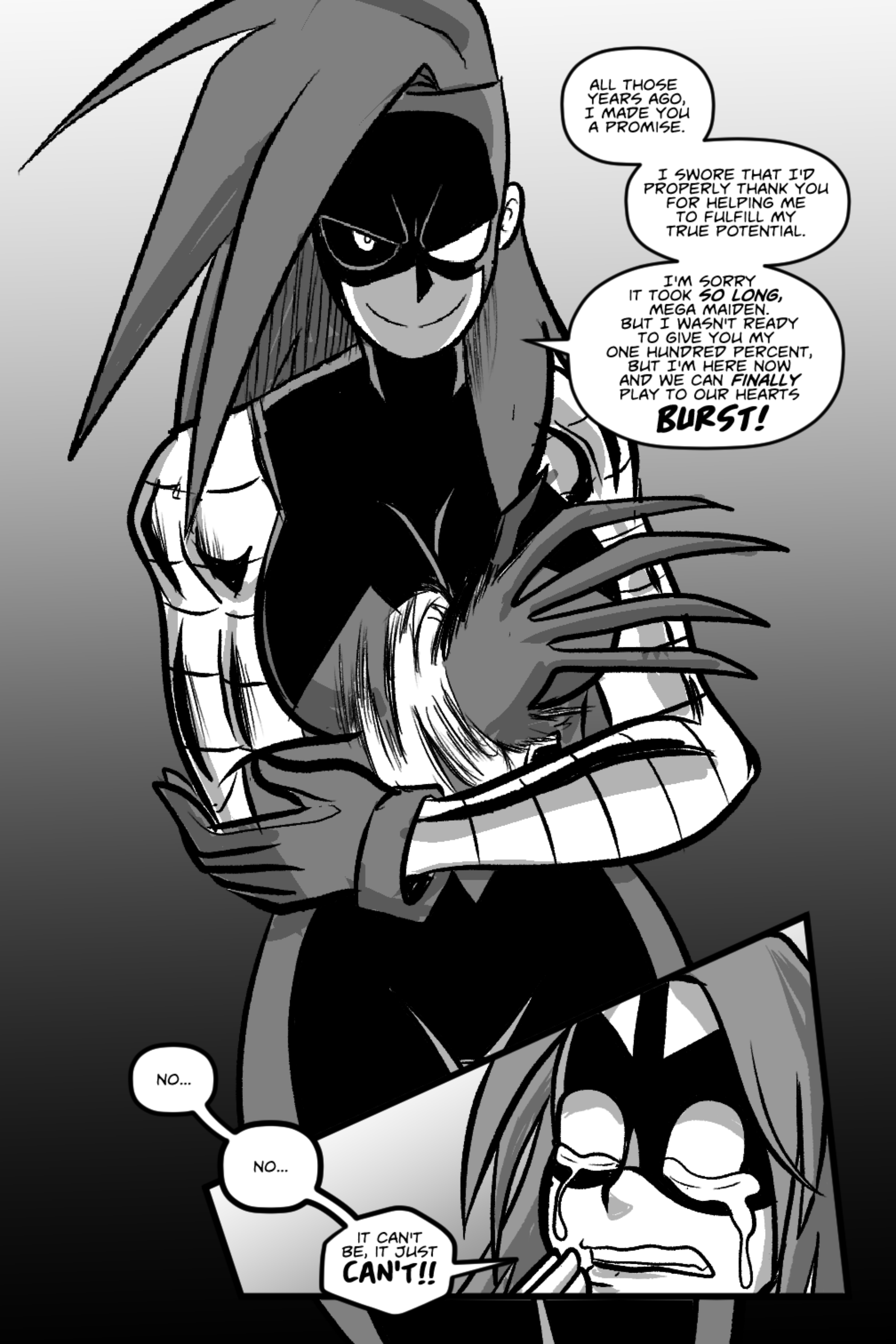 Mega Maiden - Episode 10, Page 13: 10 Nega Maiden