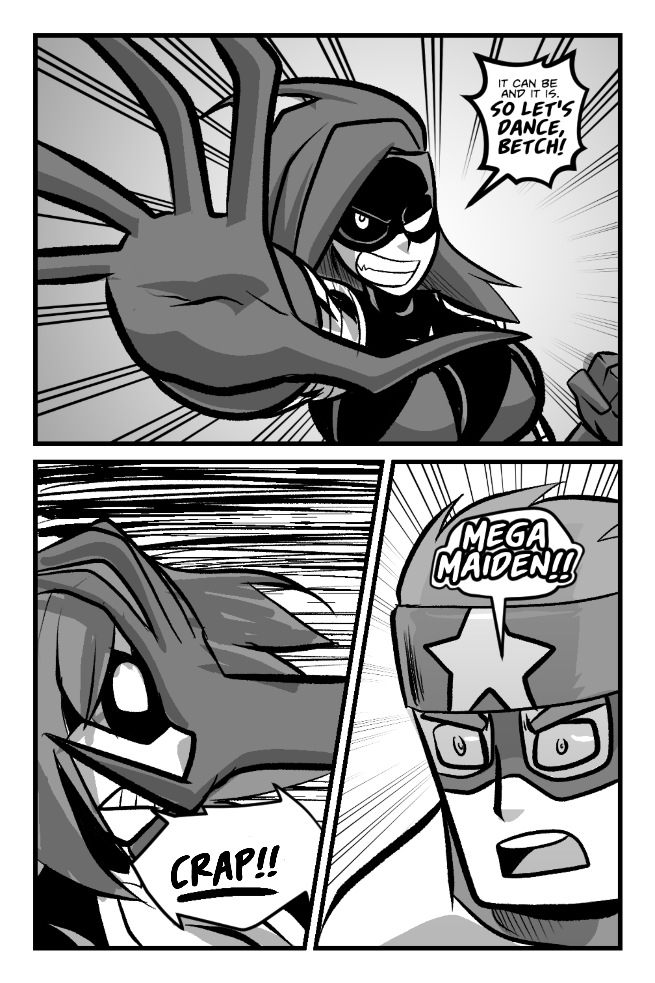 Mega Maiden - Episode 10, Page 14: 10 Nega Maiden