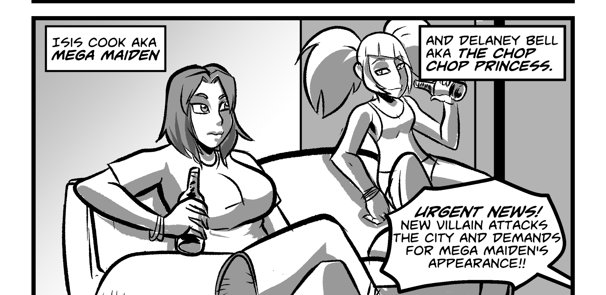 Mega Maiden - Episode 10, Page 6: 10 Nega Maiden