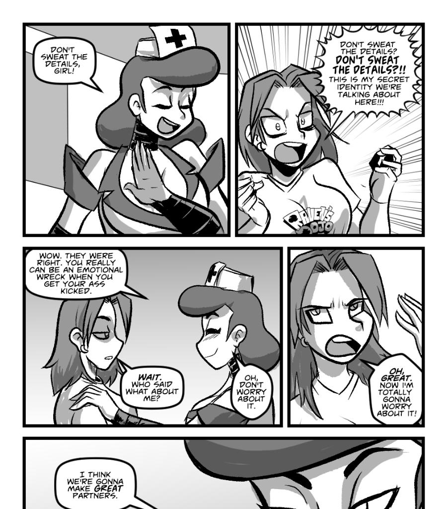 Mega Maiden - Episode 11, Page 5: 11 Back-up Support for Supers…?!