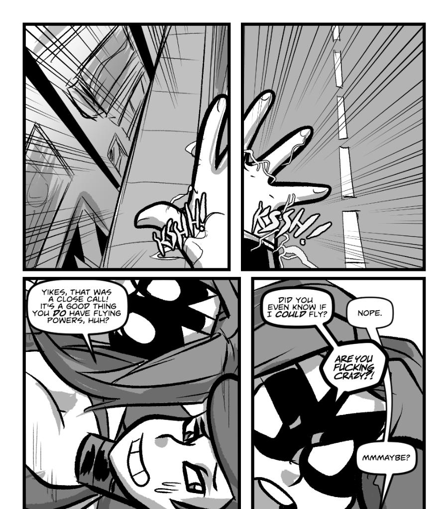 Mega Maiden - Episode 11, Page 8: 11 Back-up Support for Supers…?!