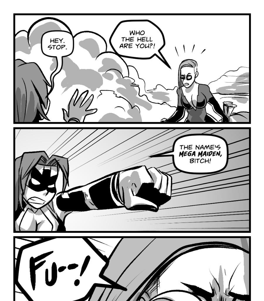 Mega Maiden - Episode 11, Page 10: 11 Back-up Support for Supers…?!