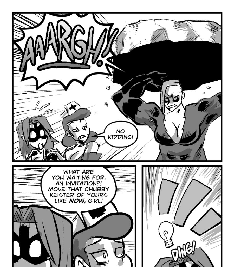 Mega Maiden - Episode 11, Page 16: 11 Back-up Support for Supers…?!