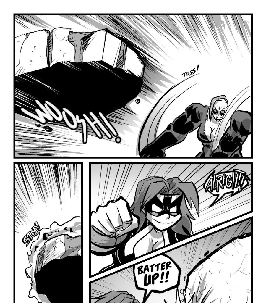Mega Maiden - Episode 11, Page 17: 11 Back-up Support for Supers…?!