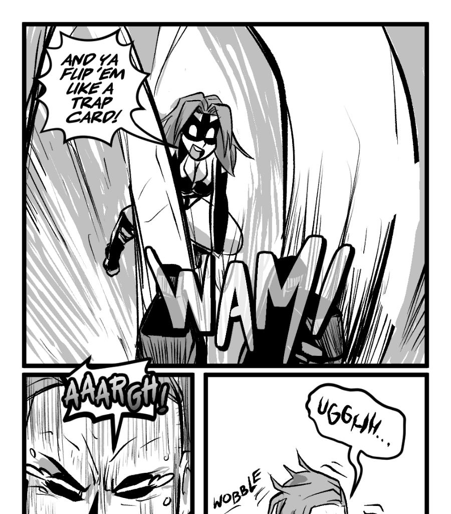 Mega Maiden - Episode 11, Page 21: 11 Back-up Support for Supers…?!