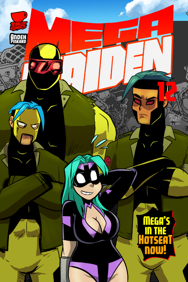Mega Maiden - Episode 12, Page 1: 12  Here Come The Street Cleaners