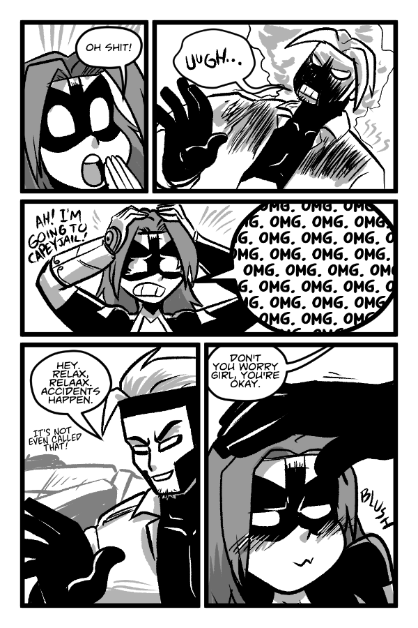 Mega Maiden - Episode 12, Page 5: 12  Here Come The Street Cleaners