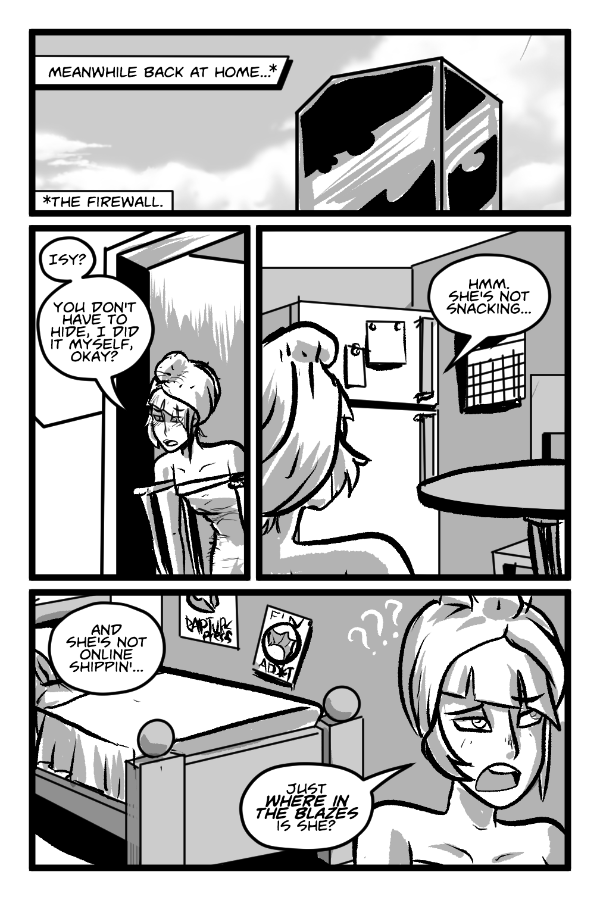 Mega Maiden - Episode 12, Page 8: 12  Here Come The Street Cleaners