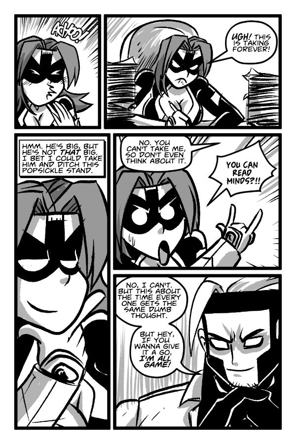 Mega Maiden - Episode 12, Page 10: 12  Here Come The Street Cleaners