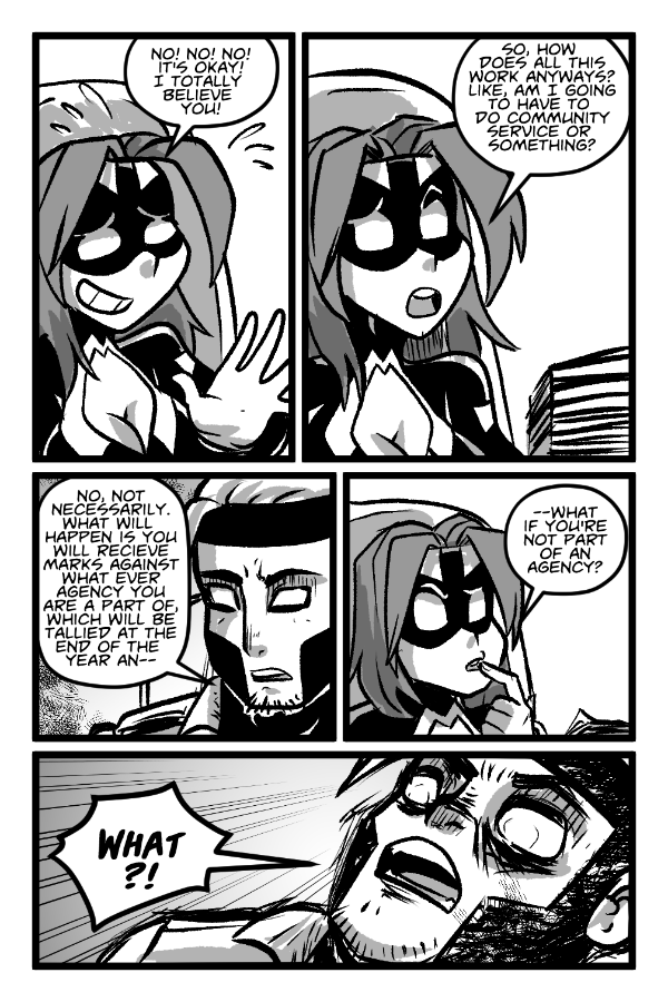 Mega Maiden - Episode 12, Page 11: 12  Here Come The Street Cleaners
