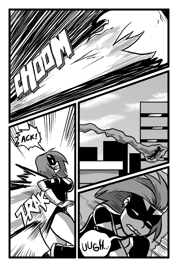 Mega Maiden - Episode 12, Page 17: 12  Here Come The Street Cleaners