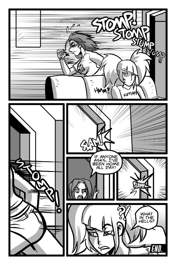 Mega Maiden - Episode 12, Page 19: 12  Here Come The Street Cleaners