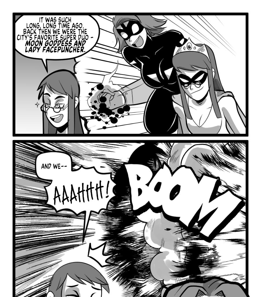 Mega Maiden - Episode 13, Page 17: 13 ...Powerless?!