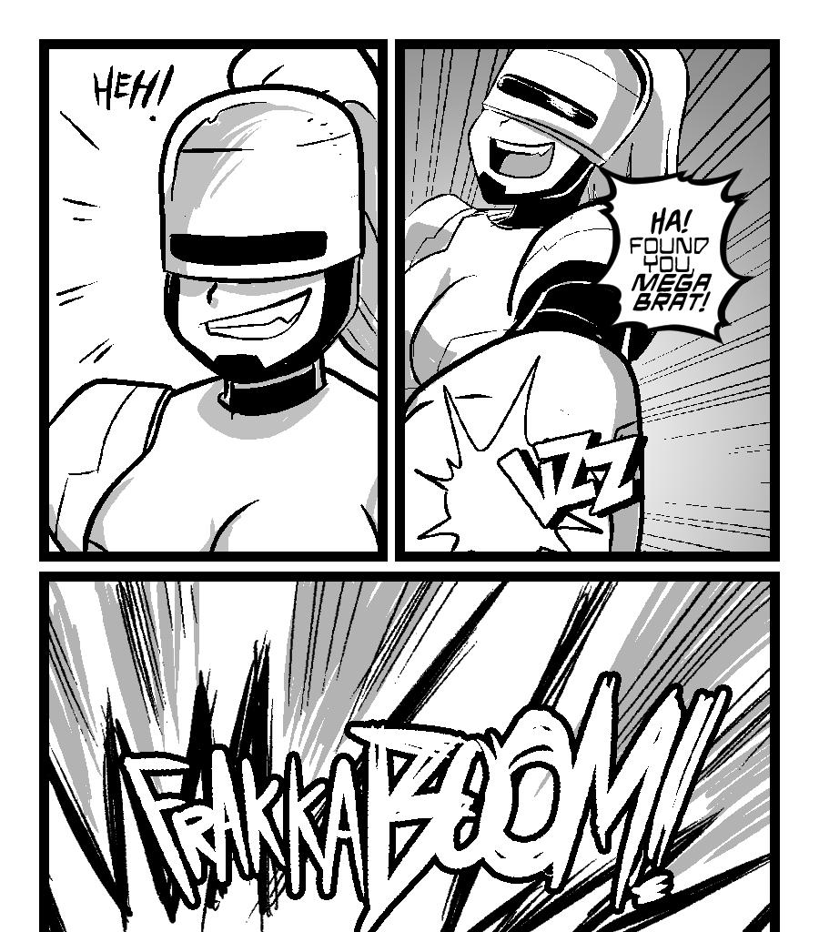 Mega Maiden - Episode 14, Page 3: 14 Under Attack!-?!