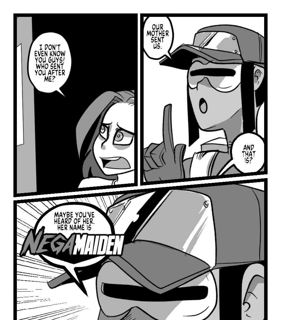 Mega Maiden - Episode 14, Page 5: 14 Under Attack!-?!