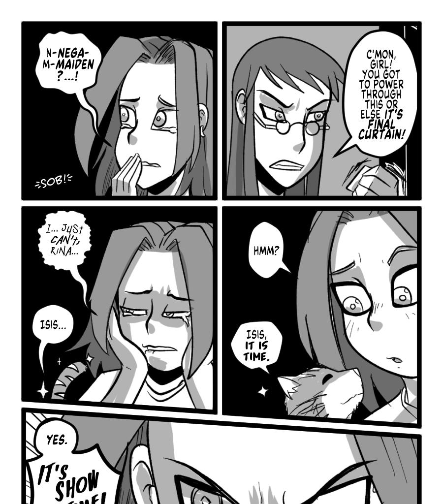 Mega Maiden - Episode 14, Page 6: 14 Under Attack!-?!