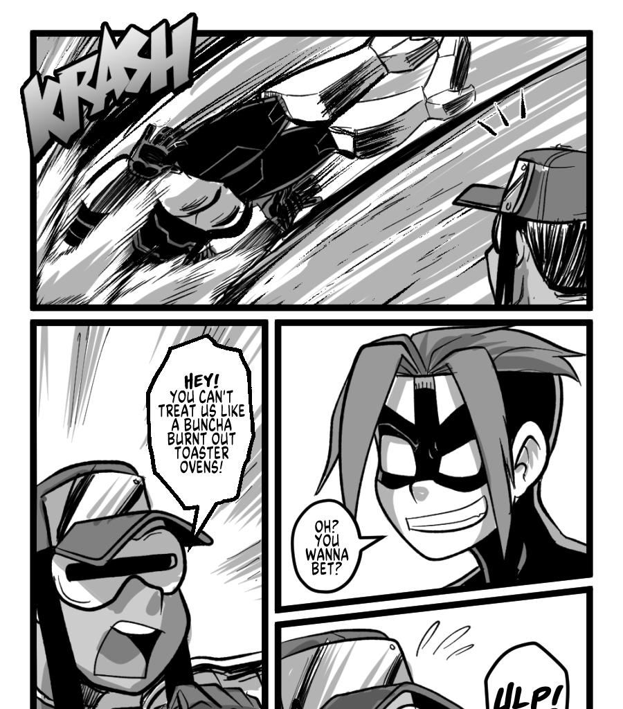 Mega Maiden - Episode 14, Page 10: 14 Under Attack!-?!