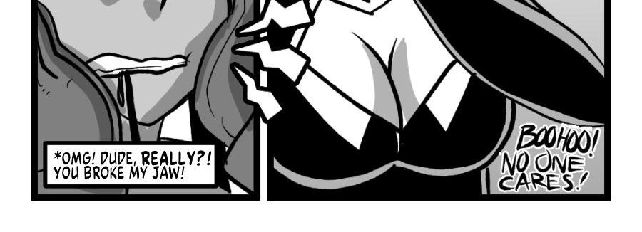 Mega Maiden - Episode 14, Page 12: 14 Under Attack!-?!